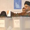 Le chef religieux chiite iraquien Abdul Aziz Al Hakim lors de l'élection du 30 janvier 2005.
