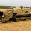 UN demining vehicle