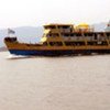 Un navire sur le lac Kivu.