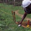 Clearing landmines near Elephant Pass, close to Jaffna in Sri Lanka