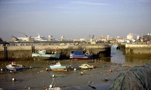 Le port de Calais.