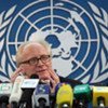 SRSG Kai Eide addresses press conference in Kabul