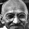 Mahatma Gandhi.