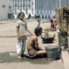 People living in the streets without access to adequate sanitation