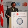 Le Président du GIEC, Rajendra Pachauri, à l'ouverture du Sommet de Copenhague.