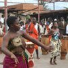 Traditional dancers perform at opening of a political party's office in Burundi which is due to hold general elections mid-2010