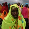 Darfurian refugees in a camp near the northeastern Central African Republic town of Sam Ouandja