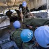 UN peacekeepers assist quake victim in Haiti