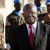 Ibrahim Gambari, head of UNAMID, at its headquarters in El Fasher,  Darfur.