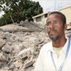 UNDP staff member Jean-Lionel Présumé dug his brother out of the rubble of his house in Port-au-Prince