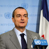 Security Council President, Ambassador Gérard Araud of France.