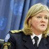 UN Police Adviser Ann-Marie Orler