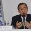 Secretary-General Ban Ki-moon holds press conference  in Rio de Janeiro, Brazil