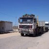 Trucks bringing supplies into Gaza (file photo)