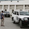 A UN vehicle in Kabul