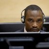 Germain Katanga appears for the first time at the International Criminal Court on 22 October 2007.