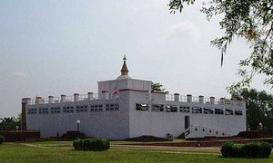 Lumbini, a World Heritage site, is the birthplace of Buddha.