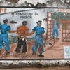 Une affiche à Goma, dans l'est de la RDC, prévient des conséquences criminelles des viols.