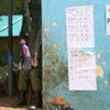 A polling station in the town of Eldoret, Kenya, during a landmark referendum