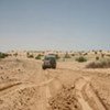 The Diffa-N'Guigmi road in Niger becomes nearly impassable during the rainy season