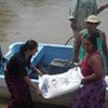 Food aid arriving in southern Guatemala for victims of the flooding caused by Tropical Storm Agatha