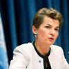 Christiana Figueres, Secrétaire exécutive de la Convention-cadre des Nations Unies sur les changements climatiques (CCNUCC).