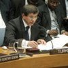 Ahmet Davutoglu, Minister for Foreign Affairs of Turkey, holds the Security Council meeting