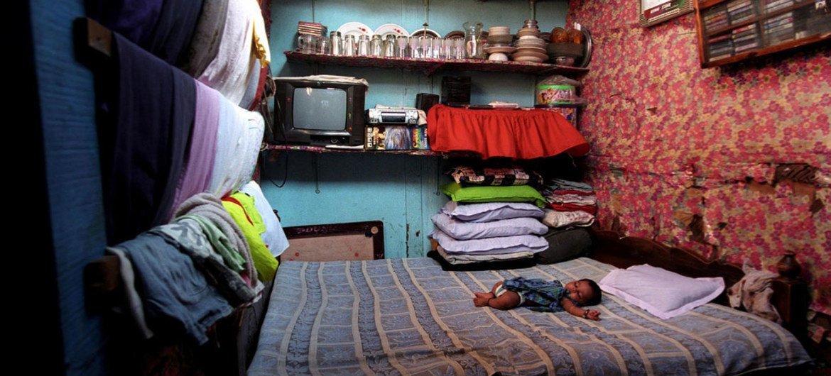 Born stateless, this baby acquired nationality in 2008 in Bangladesh.