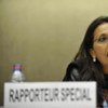 La Rapporteuse spéciale sur la vente d'enfants, la prostitution des enfants et la pornographie impliquant des enfants, Najat Maalla M'jid.