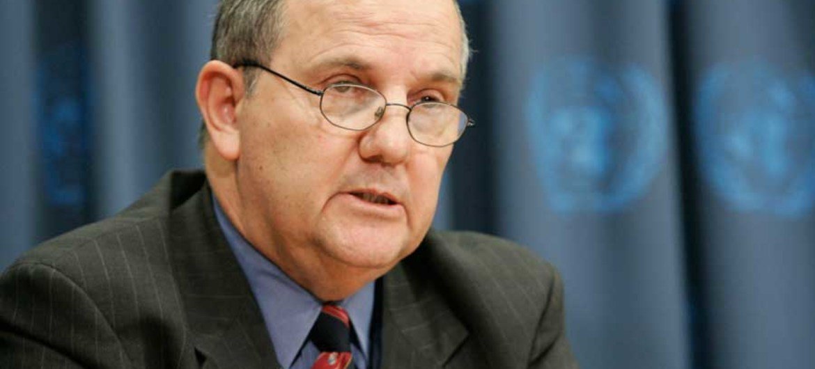 Le Rapporteur spécial des Nations Unies sur la torture et autres peines ou traitements cruels, inhumains ou dégradants, Juan E. Méndez.