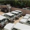 UNIRED delivers 20 new vehicles to the Southern Sudan Referendum Commission