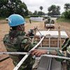 UNOCI peacekeepers on patrol