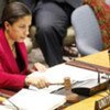 Security Council President Amb. Susan Rice chairs meeting on the situation in the Central African Republic