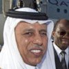 Qatar State Minister for Foreign Affairs, Ahmed Bin Abdullah Al-Mahmoud (left), and Joint Chief Mediator, Djibril Bassolé