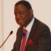 Dr. Babatunde Osotimehin lors de son premier discours devant le personnel du FNUAP,