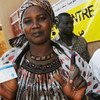 Une électrice soudanaise.