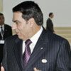 President Zine El Abidine Ben Ali of Tunisia on his way to the World Summit on the Information Society held in Tunis in November 2005