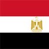 The flag of the Arab Republic of Egypt