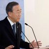 Secretary-General Ban Ki-moon addresses correspondents on the current developments in Northern Africa and the Middle East