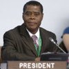 Le Président de l'ECOSOC, Lazarous Kapambwe.