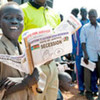 Southern Sudanese voted for independence in a referendum which ended on 15 January 2011