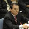Security Council President Li Baodong of China reads statement on Somalia