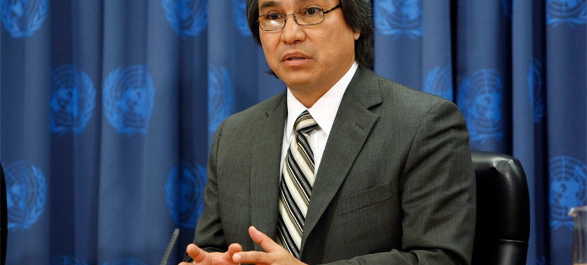 James Anaya, Special Rapporteur on the rights of indigenous peoples.