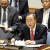Secretary-General Ban Ki-moon briefs the Security Council