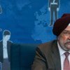 Chairman of the CTC Hardeep Singh Puri adresses special meeting hosted by the Council of Europe in Strasbourg, France