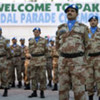 Members of the Pakistani Formed Police Unit serving with the UN Mission in Haiti