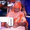 Female garment worker in Somalia