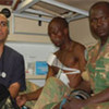 Zambian peacekeepers wounded on 10 May 2011 when assailants fired at UNMIS patrol near Abyei, Sudan