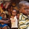 Families take shelter in the Catholic Mission in the western town of Duékoué, Côte d’Ivoire