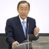 Secretary-General Ban Ki-moon addresses the "Interethnic City" conference in Rome